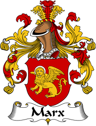 German Wappen Coat of Arms for Marx
