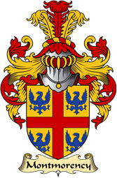 Irish Family Coat of Arms (v.23) for Montmorency