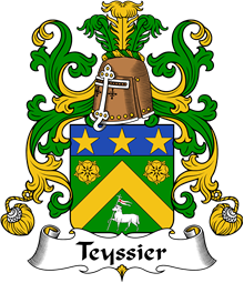 Coat of Arms from France for Teyssier