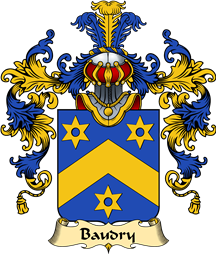 French Family Coat of Arms (v.25) Baudry II