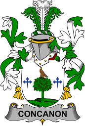 Irish Coat of Arms for Concanon or O