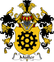 German Wappen Coat of Arms (v.25) Müller