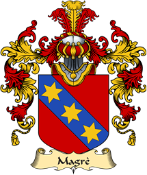 Italian Family Coat of Arms (v.25a) Magrè