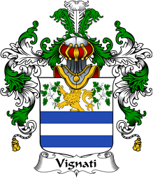 Italian Family Coat of Arms (v.25b) Vignati