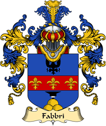Italian Family Coat of Arms (v.25a) Fabbri
