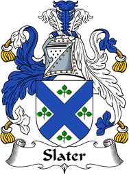 Irish Coat of Arms for Slator or Slater
