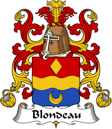 Coat of Arms from France for Blondeau