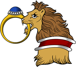 Lion HEC-Gem Ring