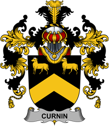 Irish Family Coat of Arms (v.25b) Curnin or O