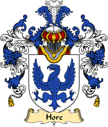 Irish Family Coat of Arms (v.25a) Hore