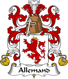 Coat of Arms from France for Allemand