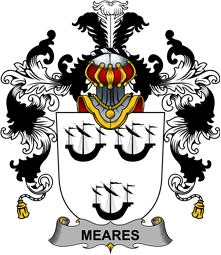 Irish Family Coat of Arms (v.25b) Meares