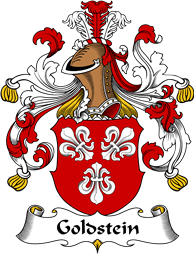 German Wappen Coat of Arms for Goldstein