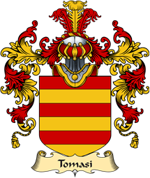 Italian Family Coat of Arms (v.25a) Tomasi