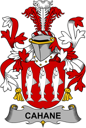 Irish Coat of Arms for Cahane or O