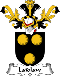Coat of Arms from Scotland for Laidlaw