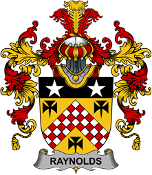 Irish Family Coat of Arms (v.25b) Raynolds