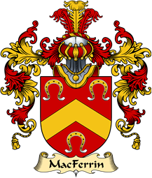 Irish Family Coat of Arms (v.25a) MacFerrin or Fearon