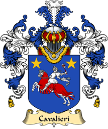 Italian Family Coat of Arms (v.25a) Cavalieri