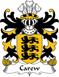 Welsh Coat of Arms for Carew (of Pembrokeshire)