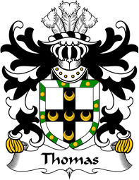 Welsh Coat of Arms for Thomas (of Caernarfonshire)