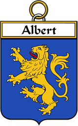 French Coat of Arms Badge for Albert