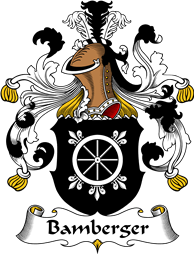 German Wappen Coat of Arms for Bamberger