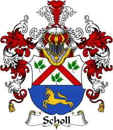 German Wappen Coat of Arms (v.25) Scholl