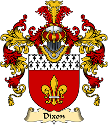 English Family Coat of Arms (v.25) Dixon