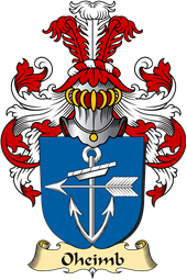 v.23 Coat of Family Arms from Germany for Oheimb
