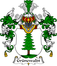 German Wappen Coat of Arms (v.25) Grünewaldt