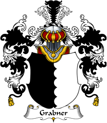 German Wappen Coat of Arms (v.25) Grabner