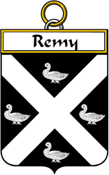 French Coat of Arms Badge for Remy