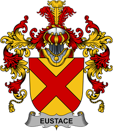 Irish Family Coat of Arms (v.25b) Eustace