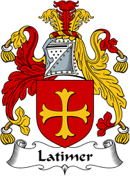English Coat of Arms for the family Latimer