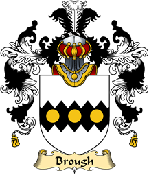 English Family Coat of Arms (v.25) Brough
