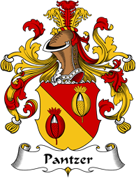 German Wappen Coat of Arms for Pantzer