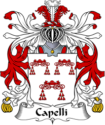 Italian Coat of Arms for Capelli