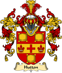 English Family Coat of Arms (v.25) Hutton II