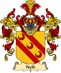 Italian Family Coat of Arms (v.25a) Nelli (or Nello)