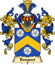 French Family Coat of Arms (v.25) Bouquet