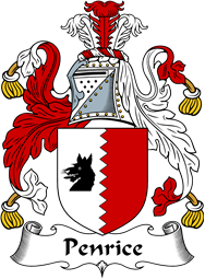 English Coat of Arms for the family Penrice