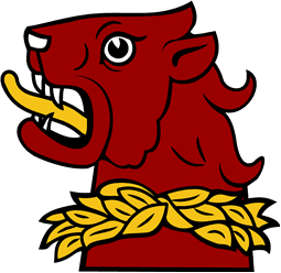 Lion Head Couped Gorged with Laurel Collar I