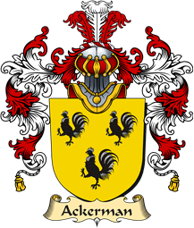 German Coat of Arms (v.25b) Ackerman