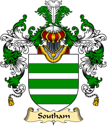 English Family Coat of Arms (v.25) Southam