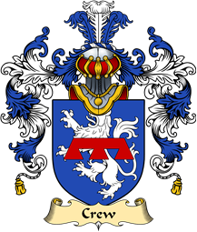 Welsh Family Coat of Arms (v.25) Crew (of Holt, Denbighshire)