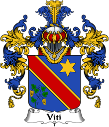 Italian Family Coat of Arms (v.25b) Viti