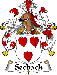 German Wappen Coat of Arms for Seebach