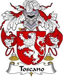 Portuguese Coat of Arms for Toscano