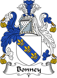 English Coat of Arms for the family Bonney